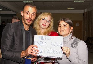 Theo Hutchcraft and fans