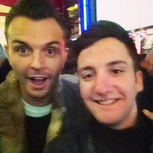  Theo Hutchcraft and fan