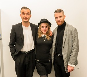  Theo and Adam with fan