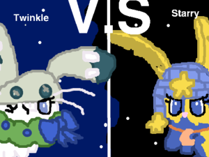  Twinkle VS. Starry!