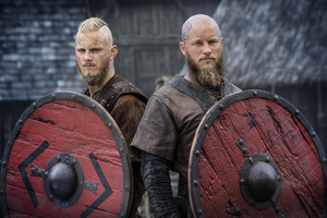 Vikings Season 4 Bjorn and Ragnar Lothbrok Official Picture