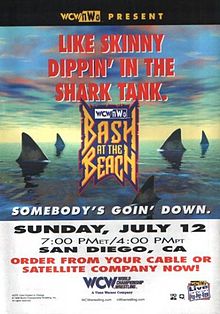  WCW Bash At The beach, pwani 1998