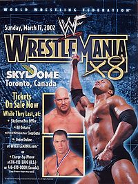  WWF WrestleMania X8 Poster 3