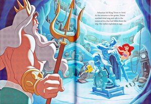  Walt Дисней Book Scans - The Little Mermaid: The Story of Ariel (English Version)