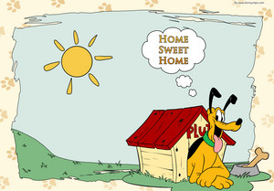  Walt 迪士尼 Tablet 壁纸 - Pluto Pup