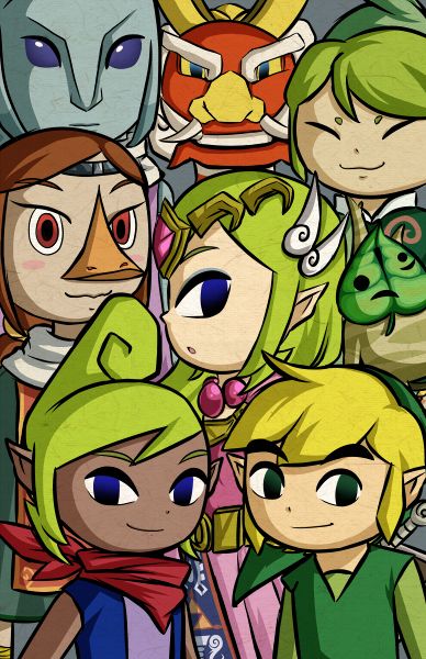 Wind Waker Main Characters by Icy Snowflakes on DeviantArt