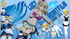 fairy tail   lucy wallpaper 