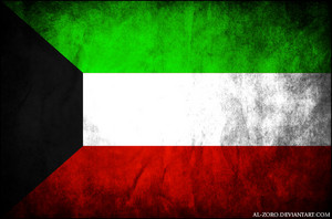  grunge flag of kuwait Von al zoro d4pmtsn