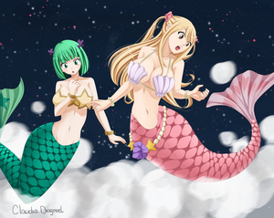  *Brandish μ & Lucy Turns Into Mermaids*