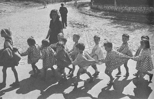   Children of nursery school, Albania, 1972