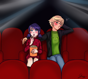  Adrien and Marinette