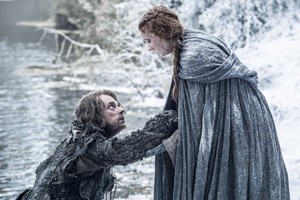 Alfie Allen as Theon Greyjoy in Game of Thrones: The Red Woman