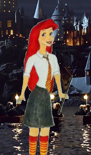  Ariel in Gryffindor
