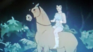  Ariel on Horseback