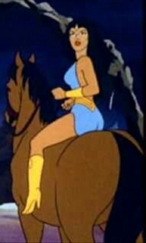  Ariel on Horseback