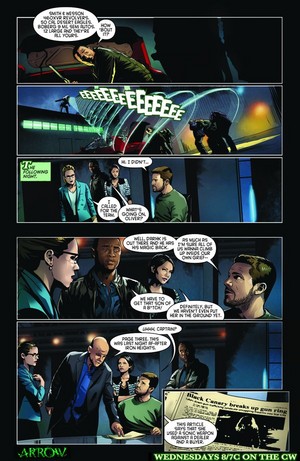 Arrow - Episode 4.19 - Canary Cry - Comic Preview