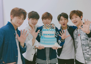  B1A4 Shares thêm các bức ảnh to Thank những người hâm mộ on Their 5th Debut Anniversary!