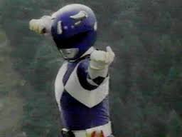  Billy Morphed As The Blue Mighty Morphin Ranger