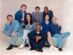  DS9 Cast, season 1-3. TV Guide, July 22nd 1995