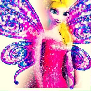  Elsa as a Fairy