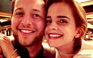  Emma Watson and Derek Blasberg in NYC [April 22, 2016]