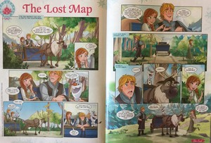 Frozen Comic - The Lost Map