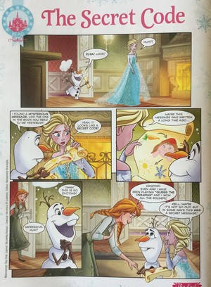  アナと雪の女王 Comic - The Secret Code