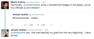  Jensen and Misha's Tweets