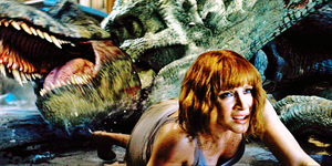  Jurassic World Screencaps - Tyrannosaurus Rex, Indominus‍ Rex & Claire Dearing