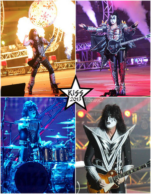  吻乐队（Kiss） ~Edmonton, Alberta, Canada…July 12, 2013 (Monster Tour)