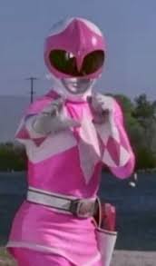  Kimberly Morphed As The màu hồng, hồng Mighty Morphin Ranger