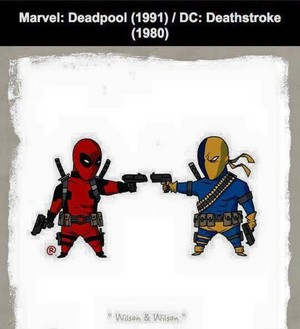  Marvel vs DC - Deadpool / Deathstroke