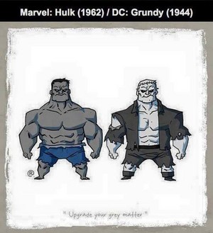  Marvel vs DC - Hulk / Grundy