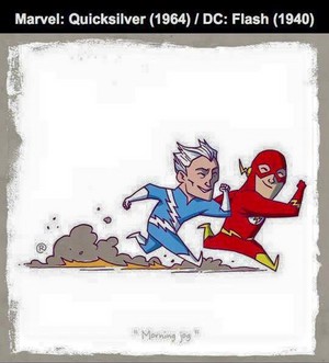 Marvel vs DC - Quicksilver / Flash
