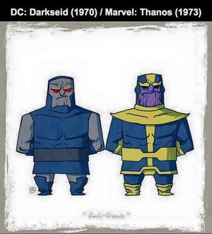 Marvel vs DC - Thanos / Darkseid