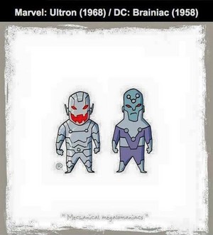  Marvel vs DC - Ultron / Brainiac