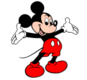  Mickey topo, mouse Color 1