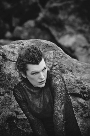  Milla Jovovich - Harper's Bazaar Spain Photoshoot - 2016