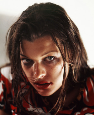  Milla Jovovich - Michael Tighe Photoshoot - 1992