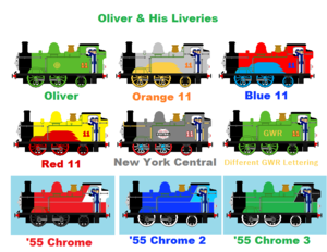  Oliver And His Liveries