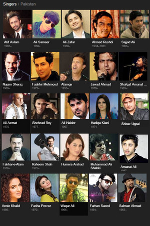  Pakistani Singer, Pakistani Singers, 上, ページのトップへ Singers, Pop Singers