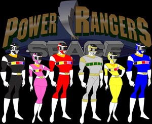  Power rangers in 宇宙