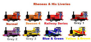  Rheneas And His Liveries