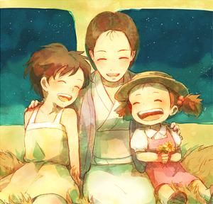  Satsuki, Mei and their Mother