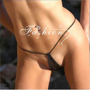  Sexy Thongs mesh see through sexy font b panties b font Tiny Teardrop MIcro Bikini पेटी