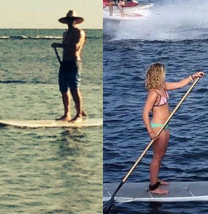  Stemily Paddle Boarding Parallels