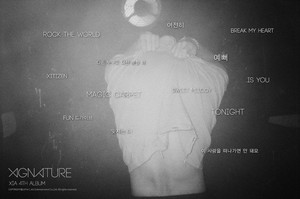 Teaser images for  JYJ Junsu's 4th album 'XIGNATURE'! 