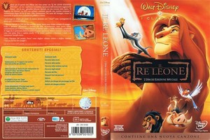  Walt ডিজনি DVD Covers - The Lion King (1994 Italian Front Cover)