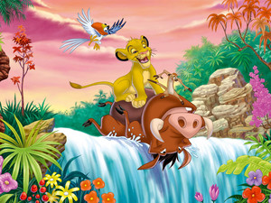  Walt Disney Hintergründe - The Lion King