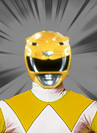  Trini Morphed As The Original Yellow Mighty Morphin Power Ranger
